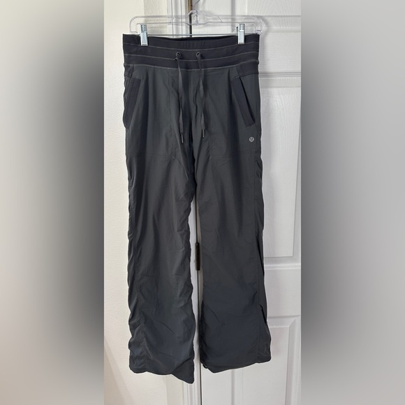 lululemon athletica Pants - Dance Studio Pants lined in Dark Carbon size 4